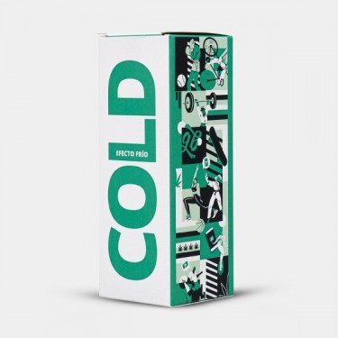 Crema Efecto Fr&iacute;o con CBD GB 'COLD' caja