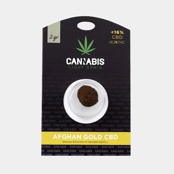 Extracciones de CBD Cannabis Light Spain afghan gold