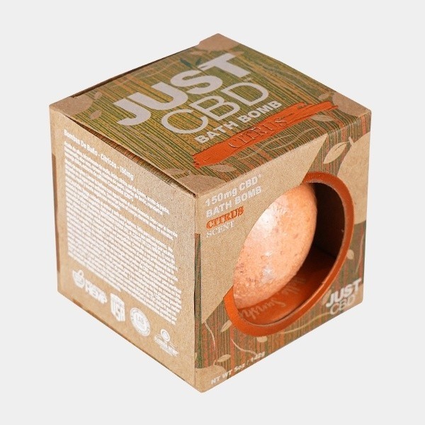 Bombas de ba&ntilde;o CBD citrico