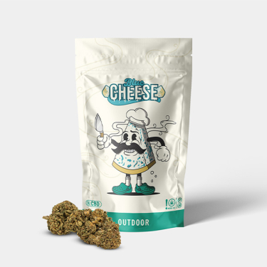 Flores CBD GB Outdoor 'Blue Cheese' paquete