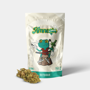Flores CBD GB Outdoor 'Amnesia' Paquete