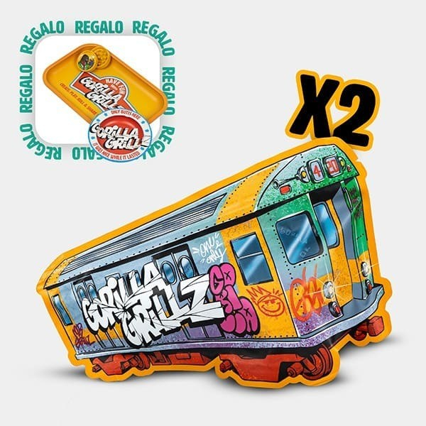 View Pack de flores CBD Gorilla Grillz 100 g + Accesorios de regalo