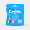 Parte trasera envase Cereal Milk Cookies CBD con informaci&oacute;n legal y c&oacute;digo QR