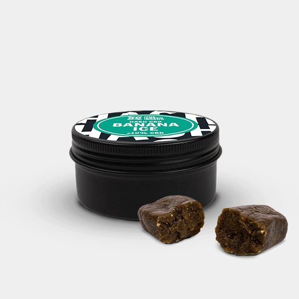 View Hash Banana Ice CBD GB envase + hash