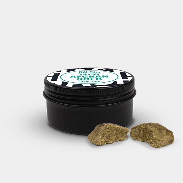 View Hash Afghan Gold CBD GB envase + hash