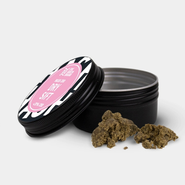 Bote abierto + Hash Dry Sift CBD GB