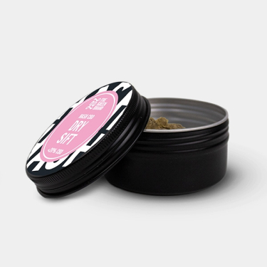 Hash Dry Sift CBD GB envase abierto