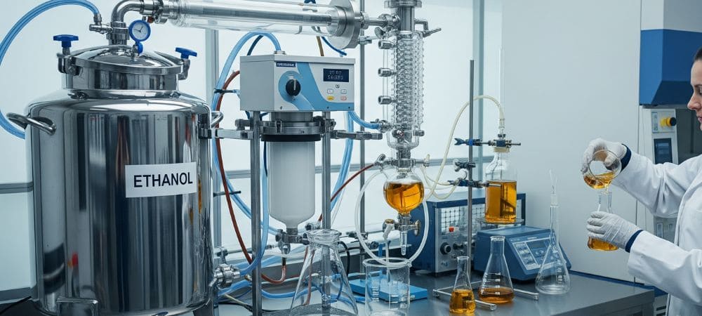 Como se hace el CBD: Extracción del cbd con etanol