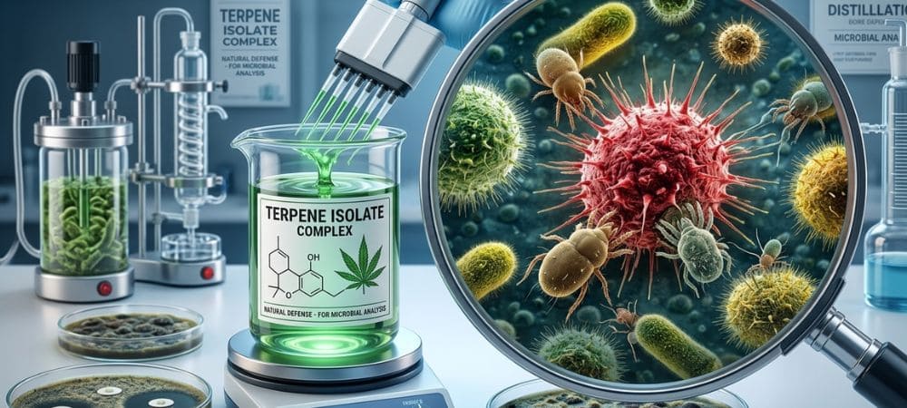 CBD y antibióticos en estudio científico contra bacterias resistentes