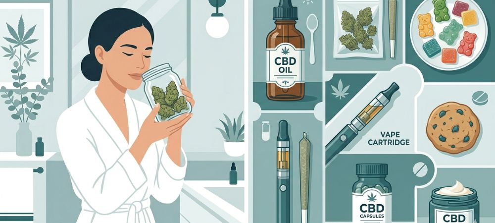 tipos de alternativas que se pueden utilzar para la dosis cbd